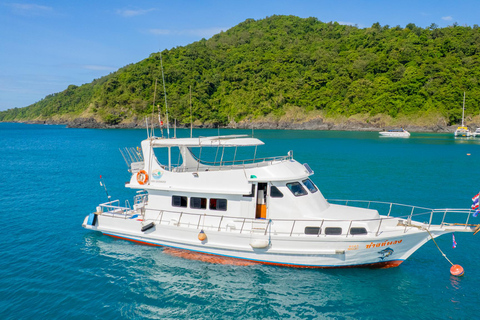Phuket: Racha Yai Island Fishing & Snorkeling Tour w/ Pickup