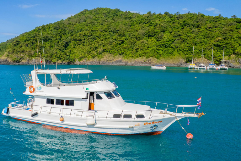 Phuket: Racha Yai Island Fishing & Snorkeling Tour w/ Pickup