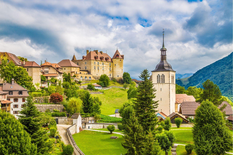 Lucerna: Tour privato in auto - Gruyeres, Vevey, Montreux e Friburgo