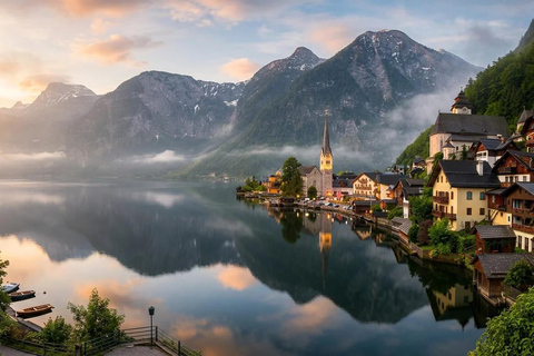 From Salzburg: Hallstatt, Red Bull HQ & Attersee Day Trip