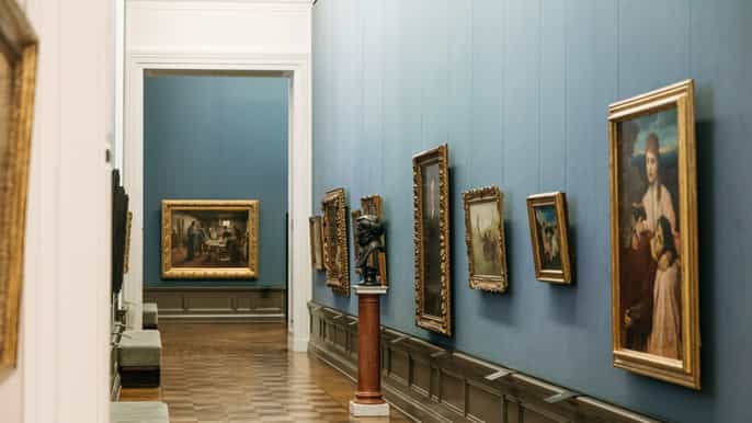 Berlin: Entry to Alte Nationalgalerie