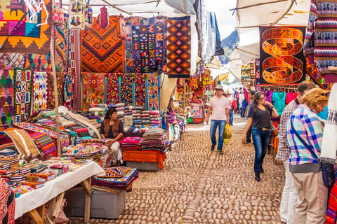From Cusco: Sacred Valley with Pisac, Ollantaytambo, Chinchero, and lunch From Cusco: Pisac, Ollantaytambo and Chinchero Full-Day (WITHOUT TICKETS)