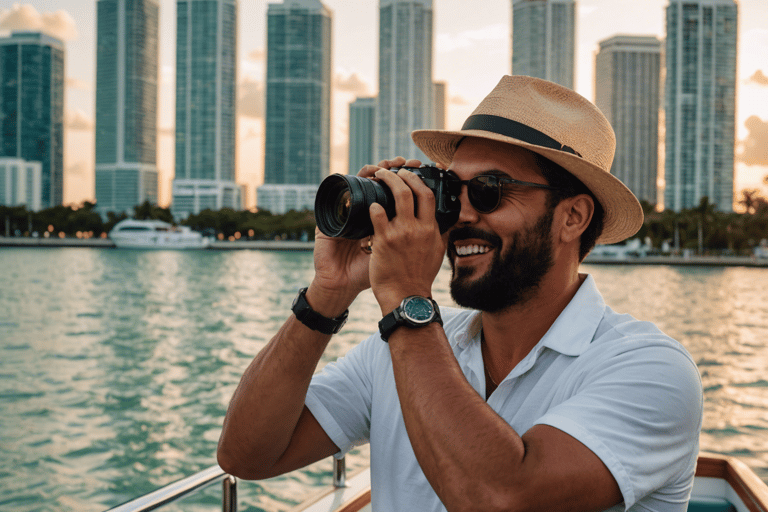 Miami: Tour en barco por las Casas de los Millonarios con bar de mojitos a bordo