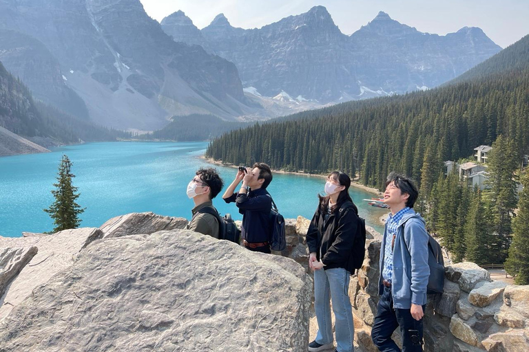 Z Banff: Transfer do Lake Louise i Moraine Lake.