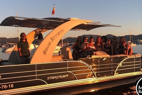 Private boat party in the Bay of Malaga capital 2-hour party cruise tour in the Bay of Malaga