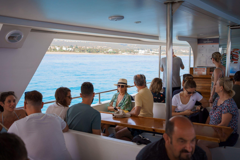 Paphos: Blue Lagoon halve dag boottocht met hoteltransfer