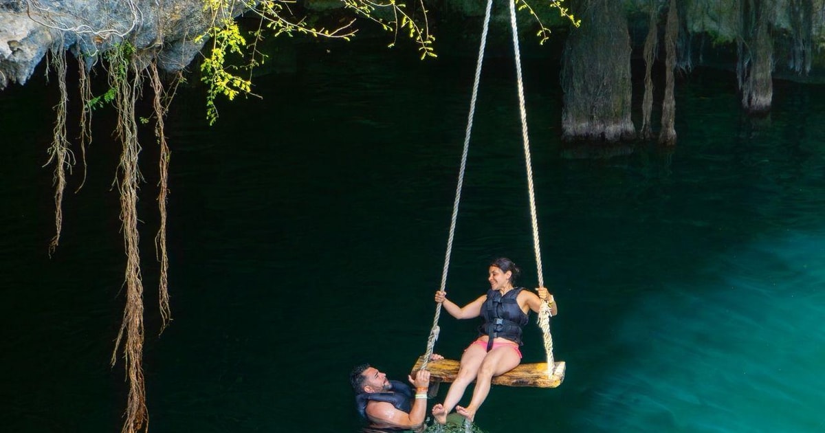4X1 Tour: Coba und Tulum Ruinen, Cenote und Playa del Carmen | GetYourGuide
