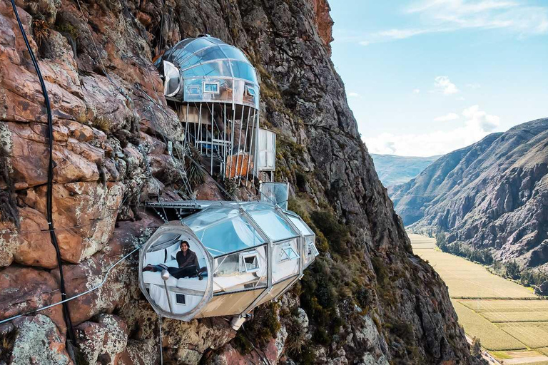 Noc w Skylodge + via ferrata-zipline w Świętej Dolinie