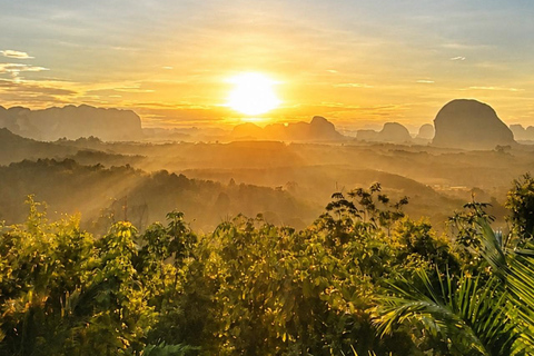 Krabi Sunrise Nature Tour With Kayaking, ATV& Khaothong Hill