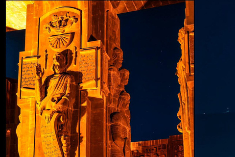 Tbilisi Night Tour:Chronicles at Night & Hidden Holy Trinity Transfer to Holy Trinity