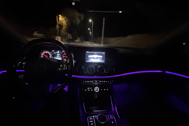 Transfert privé depuis l&#039;aéroport de Santorin