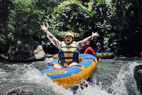 Ubud : Hidden Jungle River Tubing Adventure With Lunch Tubing Adventure with Lunch & Hotel Pickup