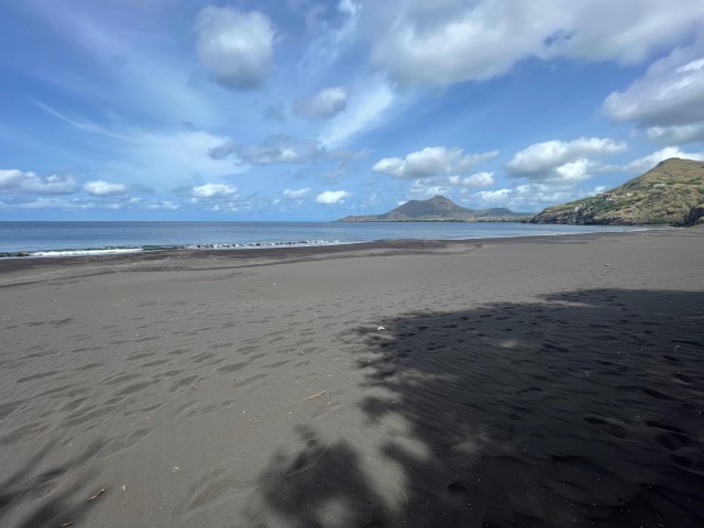 Visit Discover the Black Sand Beach+the Natural Pool in Santiago, Cabo Verde