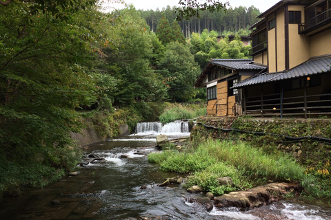 Fukuoka: Vulcão Mt. Aso e excursão panorâmica de um dia a Kurokawa Onsen8:00 Partida da estação LAWSON Hakata