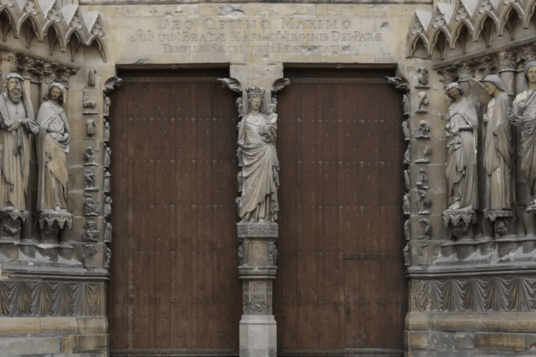 Reims: Self guided tour of Cathedral of Notre Dame de Reims Access tour via Tourific app (link emailed by Tourific)