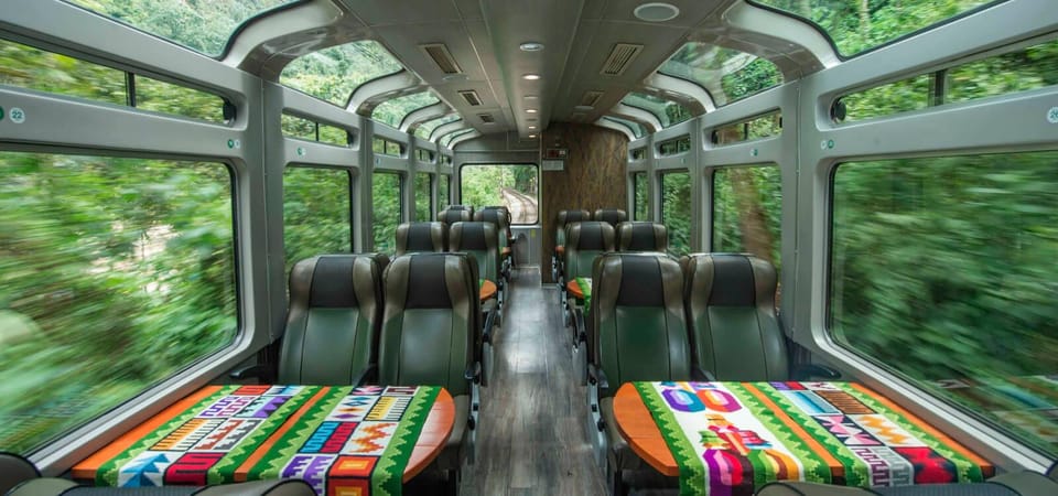 From Cusco Machu Picchu Experience The Vistadome Train Getyourguide