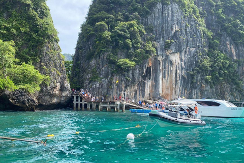 Desde Phi Phi : Tour en barco de cola larga por la bahía de Maya