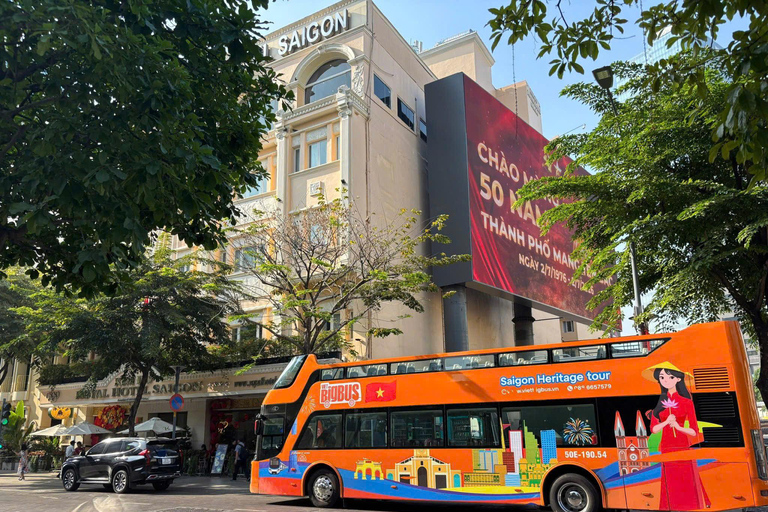 Explore Saigon: Viet BigBus 360° panoramic Night Pass