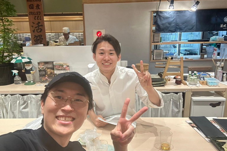 Tokyo: Tsukiji Market Tour with Michelin-Starred Sushi Chef