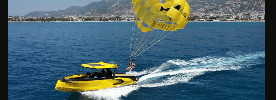 Santorin : Expérience en parachute ascensionnelPerissa,Perivolos,St.George