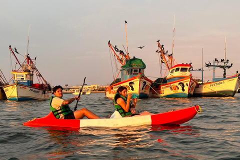 Paracas: Mini Dune Buggy Adventure and Sunset Kayak Sightseeing Tour Paracas: Mini Polaris Adventure and Sunset Kayak Sightseeing Tour