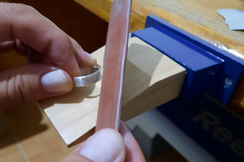 Amman: Silver Ring Crafting Workshop with Samir