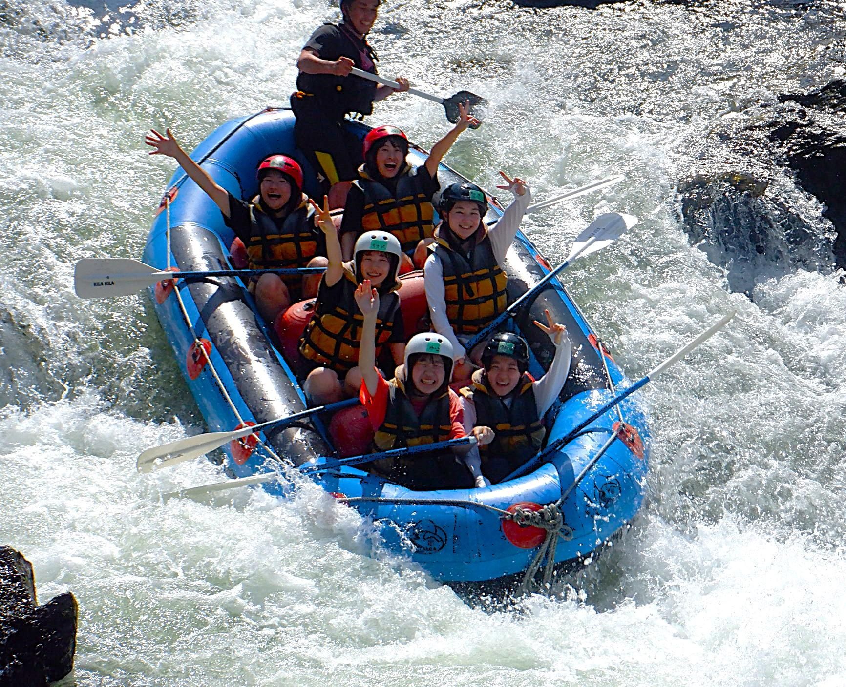Kyoto: Halbtägiges Wildwasser-Rafting-Abenteuer auf dem Hozugawa
