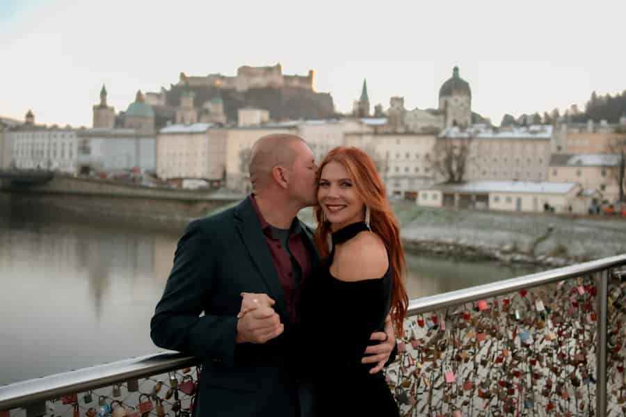Privates professionelles Urlaubs-Fotoshooting in Salzburg