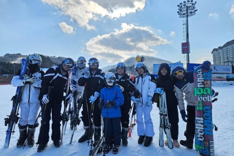 Seoul: Yongpyong Ski Resort Tour met optioneel skipakketTransfers met volledig ski-pakket
