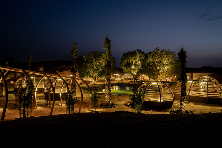 Dubai: Luxury Safari with Michelin-Curated 4-Course Dinner Luxury Desert Safari in a Private Car