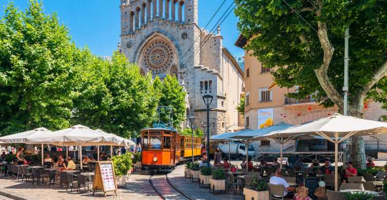 Mallorca: Island Tour with Boat, Tram & Train from the South
