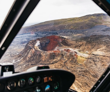 Vanuit Reykjavik: Nieuw Vulkanisch Gebied Helikoptervlucht