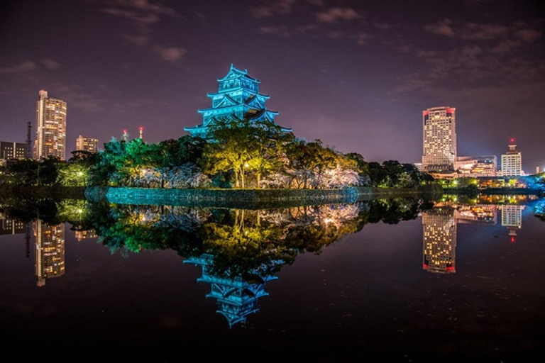 Hiroshima erfgoedroute: Koepel, kasteel en tuin van Hiroshima