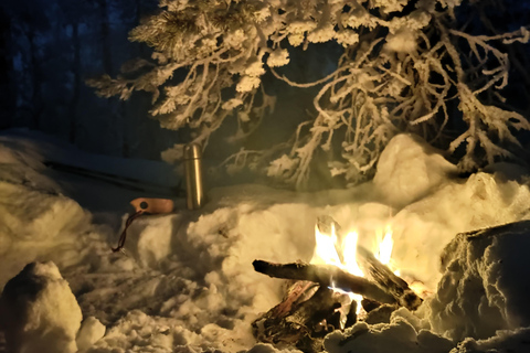 Levi: ciaspolate e grigliate di marshmallow sulla neve