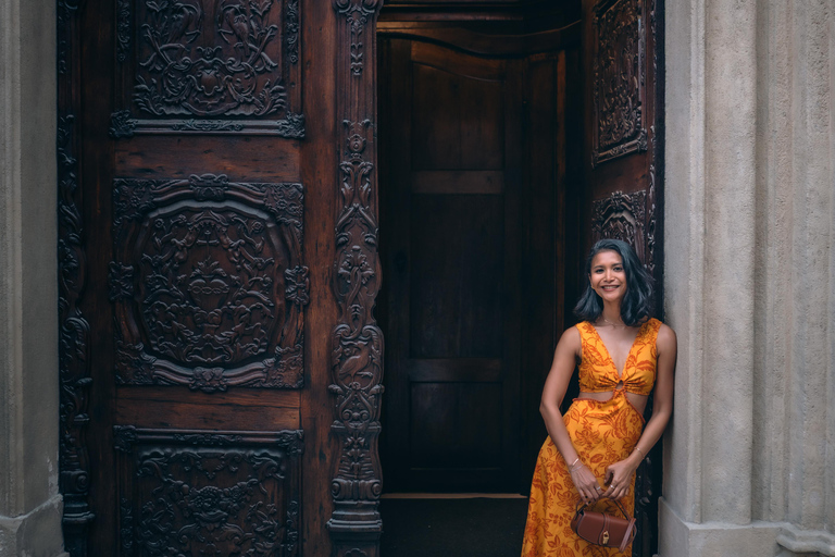 Foto di strada nelle vie più belle di Budapest