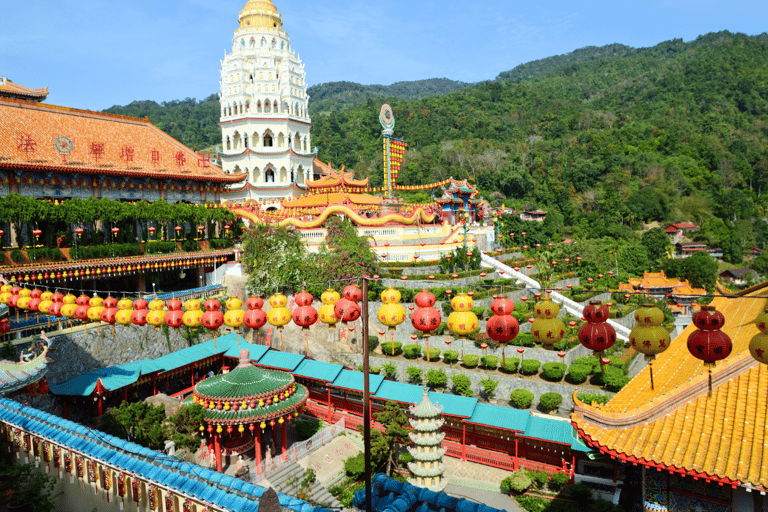 Penang : Visite guidée du temple Kek Lok Si et de la colline de Penang