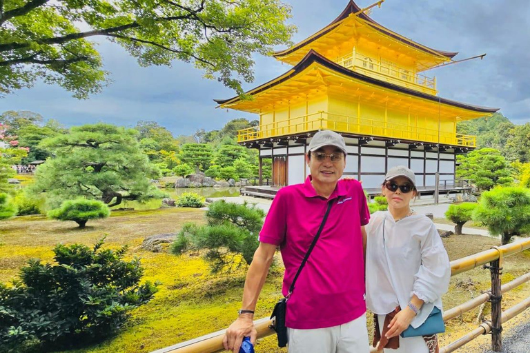 Kyoto Private Tour with English Guide & Pickup (Osaka-Kyoto)