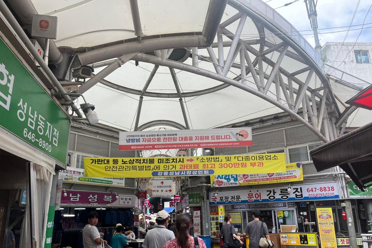 Seoul: Gangneung from K-Pop Band Bus Stop to Anmok Beach Option 1, meet at Dongdaemun