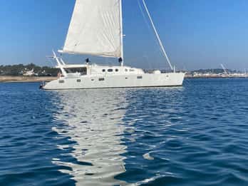 Sea trip on a maxi catamaran (Trinité-sur-mer/Houat)