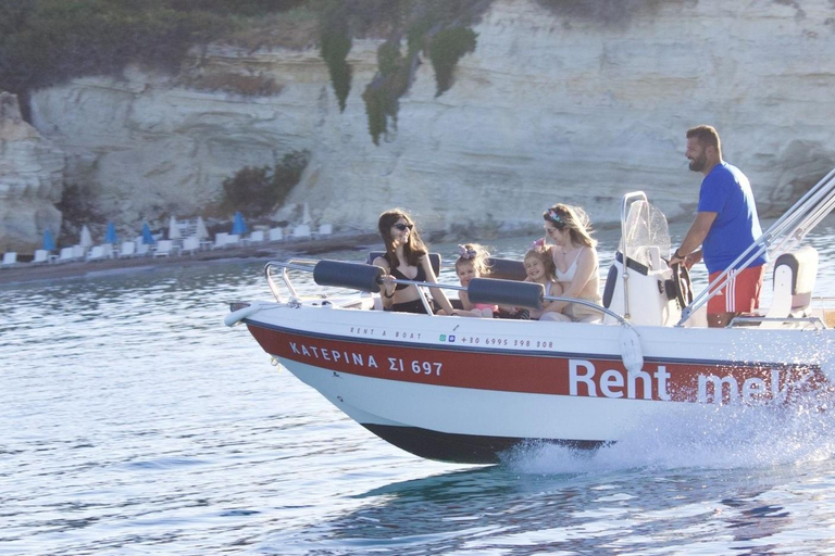 Hersonissos: Rent A Boat Without LicenseNoleggiare una barca senza patente