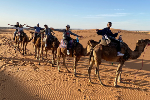 De Fes: excursão de dois dias ao deserto de Erg Chebbi para Marrakech ou FesRetorno a Fes