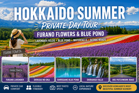 Hokkaido Summer Nature Experience: Furano & Biei