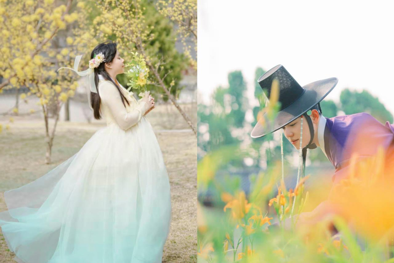 Storytelling Hanbok Photography at Royal Palace Private Group Photography Session