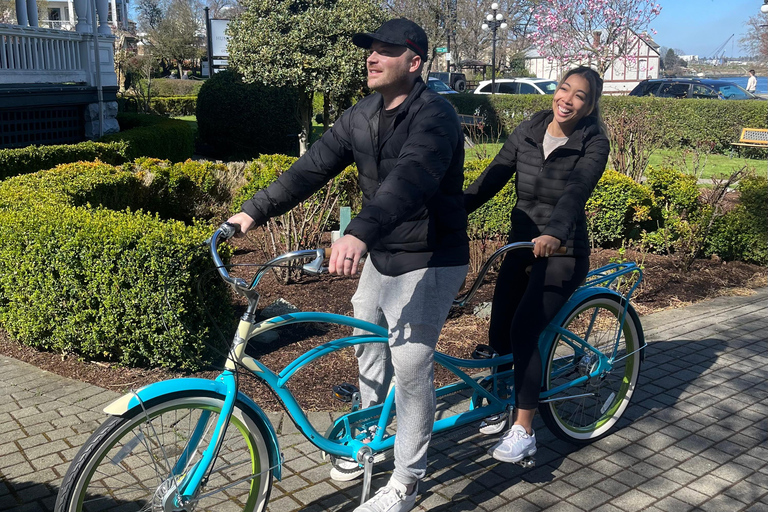 维多利亚市精华自行车之旅 - 城堡帽与传奇维多利亚踏板或电动自行车之旅 - 城堡风帽和传奇