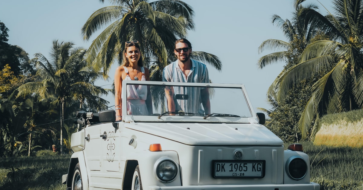 ウブド：クラシックヴィンテージフォルクスワーゲンカスタムツアー