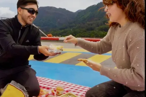 Bogota: Sky-High picnic on Bogota's highest helipad
