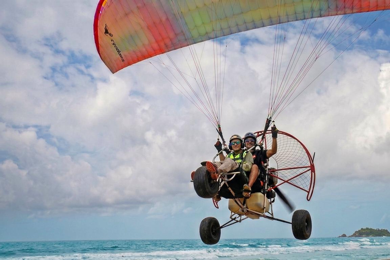 Bentota: Paramotoring Flight with Scenic Coastal Views Paramotor Flight Without Video