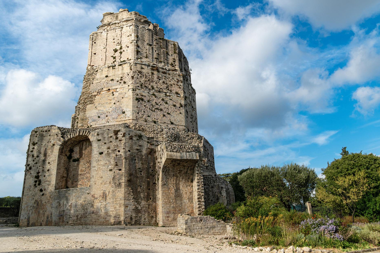 Nimes: Ancient Roman Arena Ticket & Old Town Audio Tour