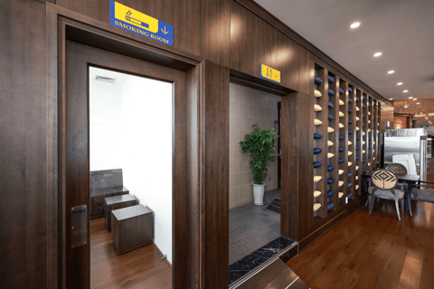 Hanoi: Międzynarodowe lotnisko Noi Bai Dostęp do saloniku SH Premium LoungeOdloty międzynarodowe T2: Salonik SH Premium Lounge Ha Noi