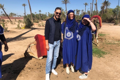 Marrakech: Jardín de Majorel, paseo en camello por Palmerie, Excursión por la ciudad